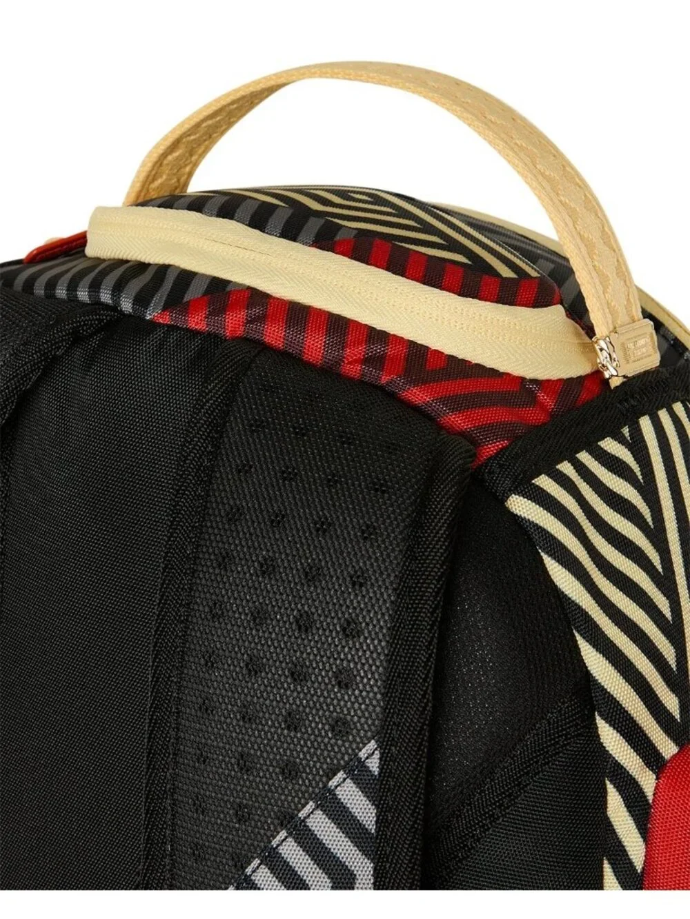 Sprayground James First Class Trooper Backpack PVC Laptop Travel Bag NWT